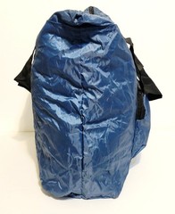 Rick Steves Navy Blue Hideaway Packable Tote Bag Folding Travel Tote Carry-On