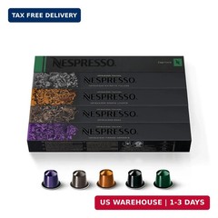Nespresso Original, Variety Pack, 50-Count Espresso Coffee Pods | Capsules Mediu