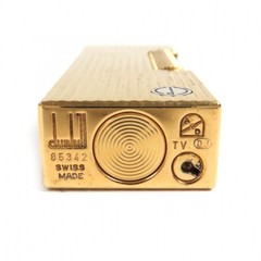 Dunhill Logo Engraved Stripe Pattern Lighter – DUTY FREE