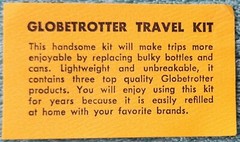 1970&rsquo;s Globetrotter Travel Kit Wilmington Delaware Masonic Lodge A.F. & A.M. #27