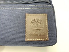 Timberland Core Canvas Travel Kit Navy Blue NP0349/23 100% Recycled Material NWT