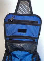 LL Bean Personal Organizer Nautical Blue Small