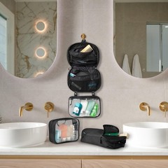 Hanging Toiletry Bag + TSA Liquid Bags