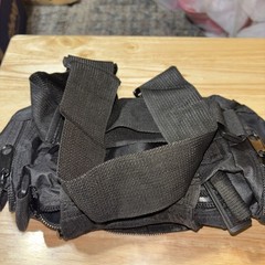 Black Tactical Travel Toiletry Bag