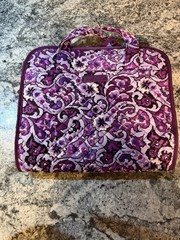 Vera Bradley ICONIC HANGING TRAVEL ORGANIZER in LILAC PAISLEY Purple Luggage