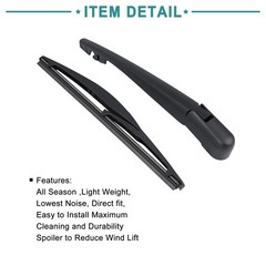 ACROPIX 250mm 10 Inch Rear Window Windshield Wiper Blade Arm Assembly Fit for…