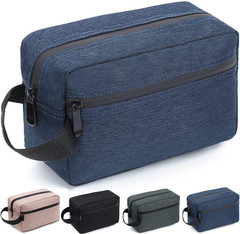 Travel Toiletry Bag for Women and Men, Water-resistant Shaving Bag for Toiletrie