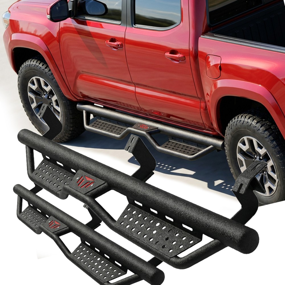 Running Boards for 2023 Toyota Tacoma 4 Doors Double Cab Side Step Bars