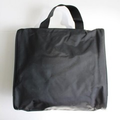 Samsonite Black Nylon Waterproof Travel Storage Toiletries Zipper Bag Pouch