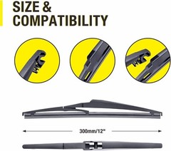 3 Wipers 26&Prime;/16&Prime;/12&Prime; Replacement For Toyota RAV4 2022 2021 2020 26&Prime;+16&Prime;+12&Prime;(A)