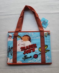 Trader Joe&rsquo;s Stand-Up Collapsible Grocery Tote Bag – Holds Up To 6 Gallons