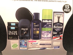 Travel Kit Man On The Go 13 PCS TSA Compliant Carry On Size Gym Cruise Camp NEW