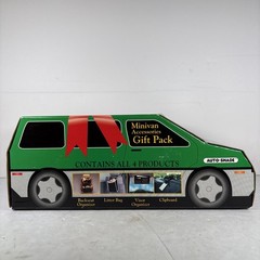 1994 Auto-Shade Minivan Accessories Gift Pack Car Shaped Gift Box