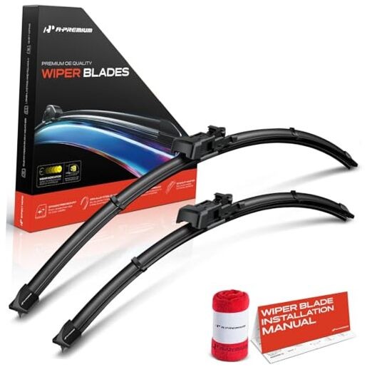 26&Prime; + 22&Prime; Windshield Wiper Blades Compatible with Mercedes-Benz GLE63,