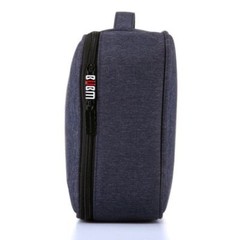 BUBM Large Electronic Organizer Bag Zippered Mesh Travel Accessories Carry Case