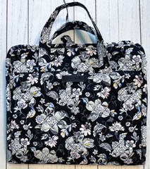 VERA BRADLEY Iconic Hanging Travel Cosmetics Organizer Holland Garden Floral