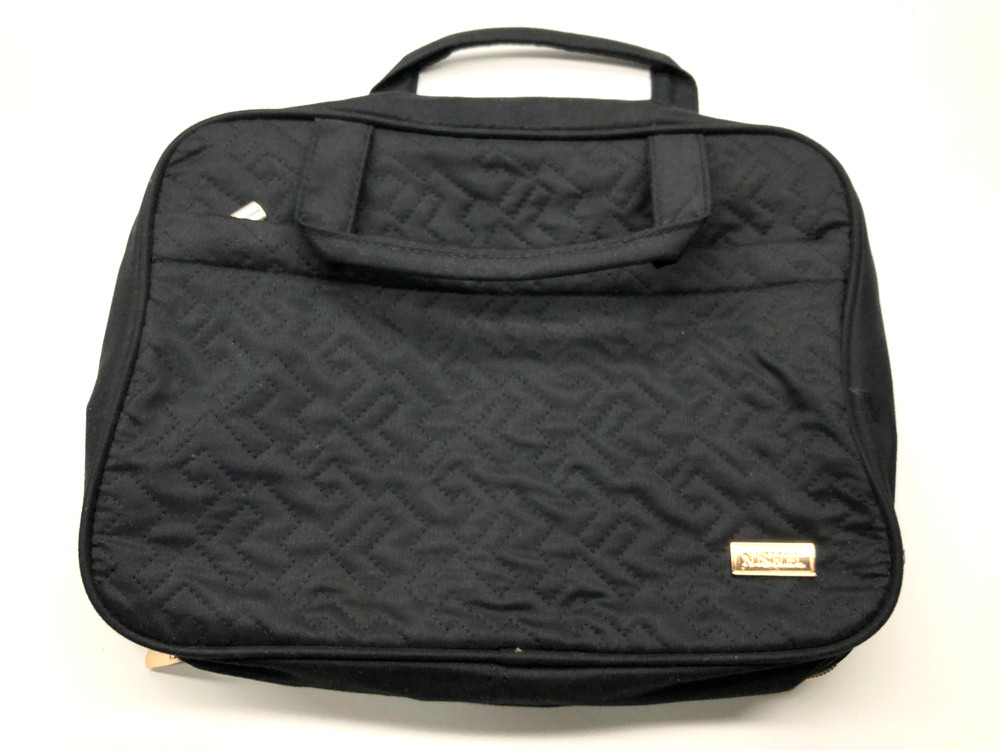 Nishel Toiletry Bag Travel Case Shower Black Womens Hanging Portable Organizer