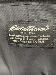 Eddie Bauer Black Hanging Travel/Toiletry Bag Mirror Mesh/Waterproof Pockets
