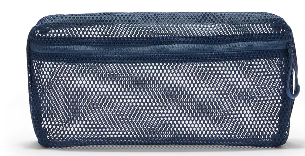 Muji Three Dimentional Mesh Case Medium size Navy 25 x 12.5 x 5 cm from Japan