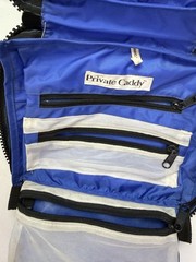 Private Caddy Toiletries Travel Bag Shower Caddy Blue Cosmetic Bag
