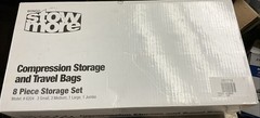 Compression storage & travel heavy duty Bags #6204: 8 piece storage set NEW!