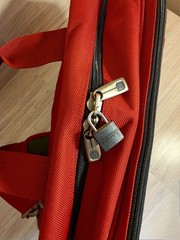 Vintage RBH – Ricardo Beverly Hills Elite Red Carry-on Bag – With Lock