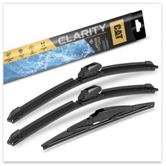 CAT C2.0 Wiper Blades (3-Pack), Front or Rear Wiper Blades for Cars SUVs Truc…