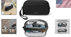 Medium 1.8L Travel Pouch for Cables & Accessories – Water-Resistant Design