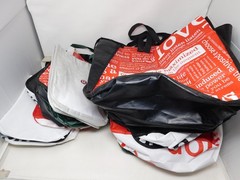Lululemon Shopping Tote Bags 16 Lot Mixed 6 Large 10 Small Reusable