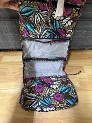Vera Bradley Canyon Road Hanging Toiletries Travel Organizer