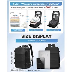 Efficient Vacuum Daypack – Mochila de Viaje Compact Design