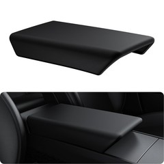 BASENOR Center Console Armrest Model Y Juniper / 3 Highland Black, Black