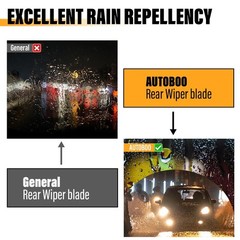 AUTOBOO 11 Inch Rear Wiper Blade Replacement for Volkswagen VW Golf 2010-2021…