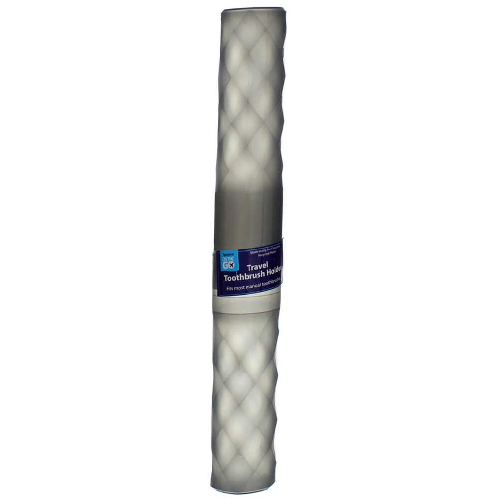 2 Pack Sprayco On The Go Travel Toothbrush Holder 0.9 oz
