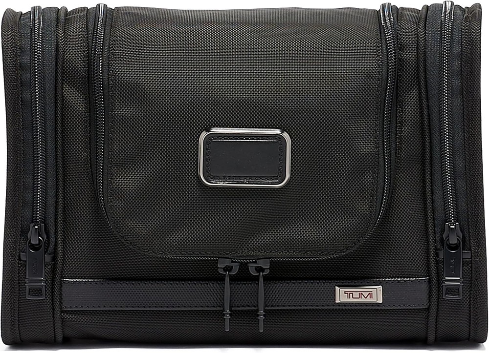 TUMI Alpha Hanging Travel Kit Toiletry Cosmetics Organizer Black