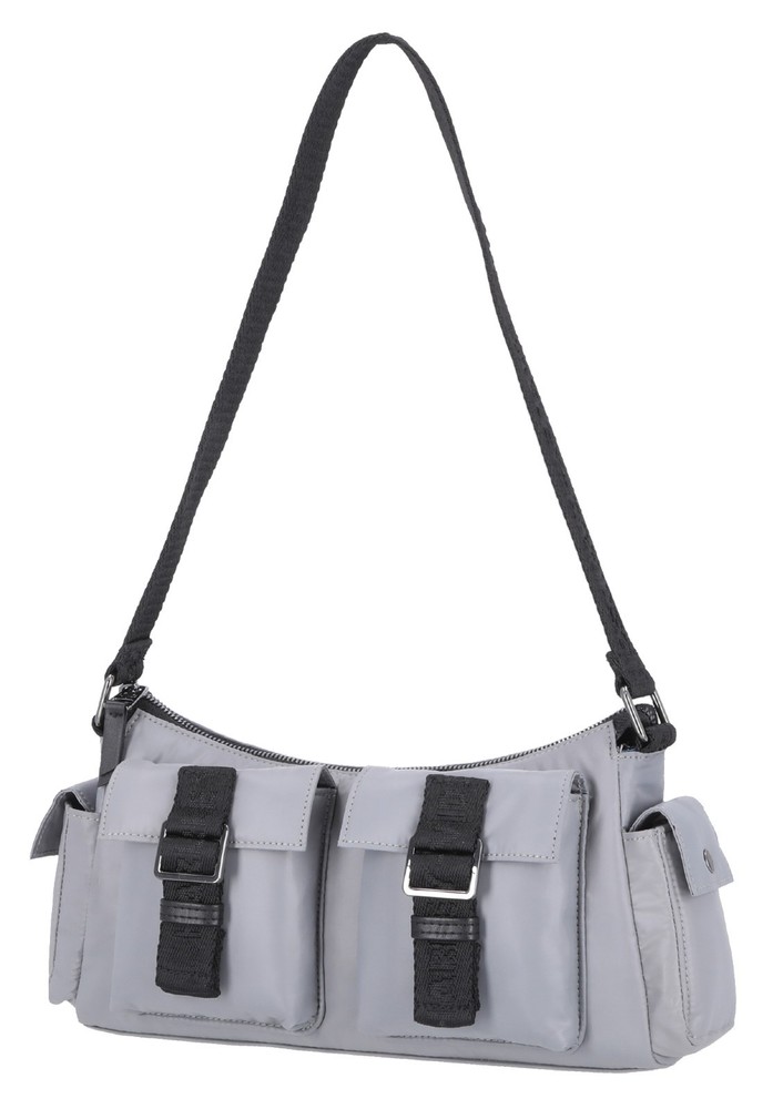 Harley-Davidson Unisex Multi-Purpose Nylon Top Zip Utility Bag, Gray