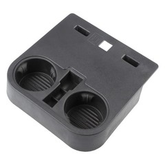 RLB-HILON Front Console Cup Holder Compatible with Ford F150 2015-2020 Black