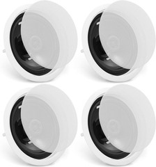 VEVOR 4 PCs 6.5 » Bluetooth in Ceiling Speakers, 150W, Flush Mount Ceiling & in-