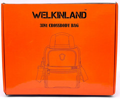 Welkinland 3 In 1 Convertible Crossbody Bag, Toe Or Backpack For Travel