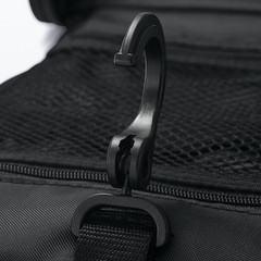 MUJI Polyester Hanging Organizer Pouch Black – for Travel & Daily Use