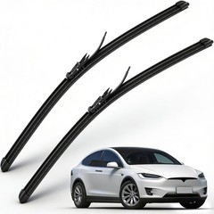 « AllSeason Silicone Wiper Blades for Tesla Model X Front 28” & 18” Pair »