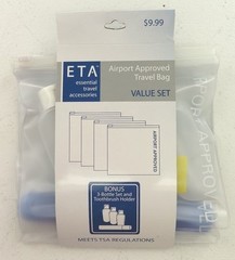 NEW ETA Airport Approved Travel Bag Set – Airport Approved