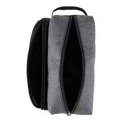 NWT DOCKERS Men&rsquo;s Top Zip Toiletry Travel Organizer Kit Gray & Black