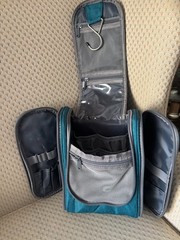 Hanging Travel Toiletry Bag – Teal – Narwey