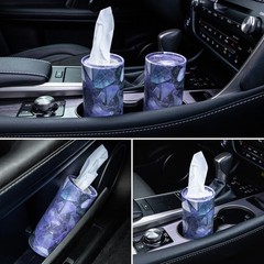 SINGARO Car 7.2 inches (H) x 6.9 (W) x 6.1 (D), Purple-White