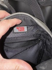 Tumi T2 Toiletry Accessory Bag Black/gray