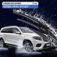 Windshield Wiper Blades Set for Benz GLS 2017-2019, 3 Pcs Front & Rear