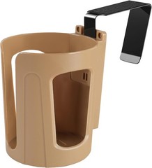 Large Car Door Cup Holder, Vehicle Armrest Holder for Almost Any Khaki