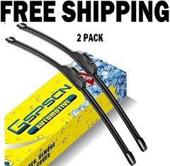 OEM QUALITY 24+18 Premium Original Replacement Windshield Wiper Blades,Quiet …