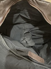 mark and Graham Weekender Zipper Overnighter Travel Carry on Espresso Leather